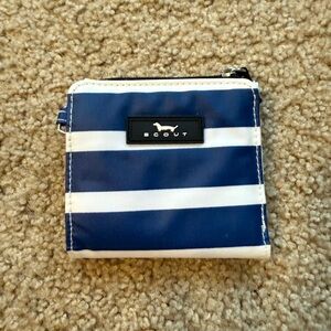 Scout Blue and White Striped Wallet